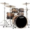BATERIA PACIFIC PDCB2215NC NATURAL TO CHARCOAL FADE CHRM HW 5 PCS +PEDESTAL PACIFICPDBXHW8155