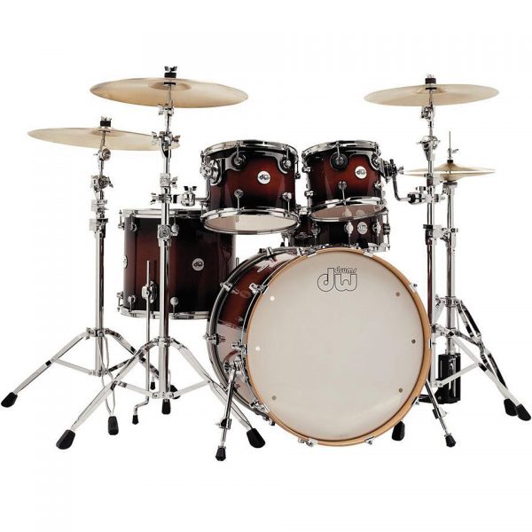 BATERIA DW TOBACCO BURST LACQUER CR HW 5PC DDLG2215TB